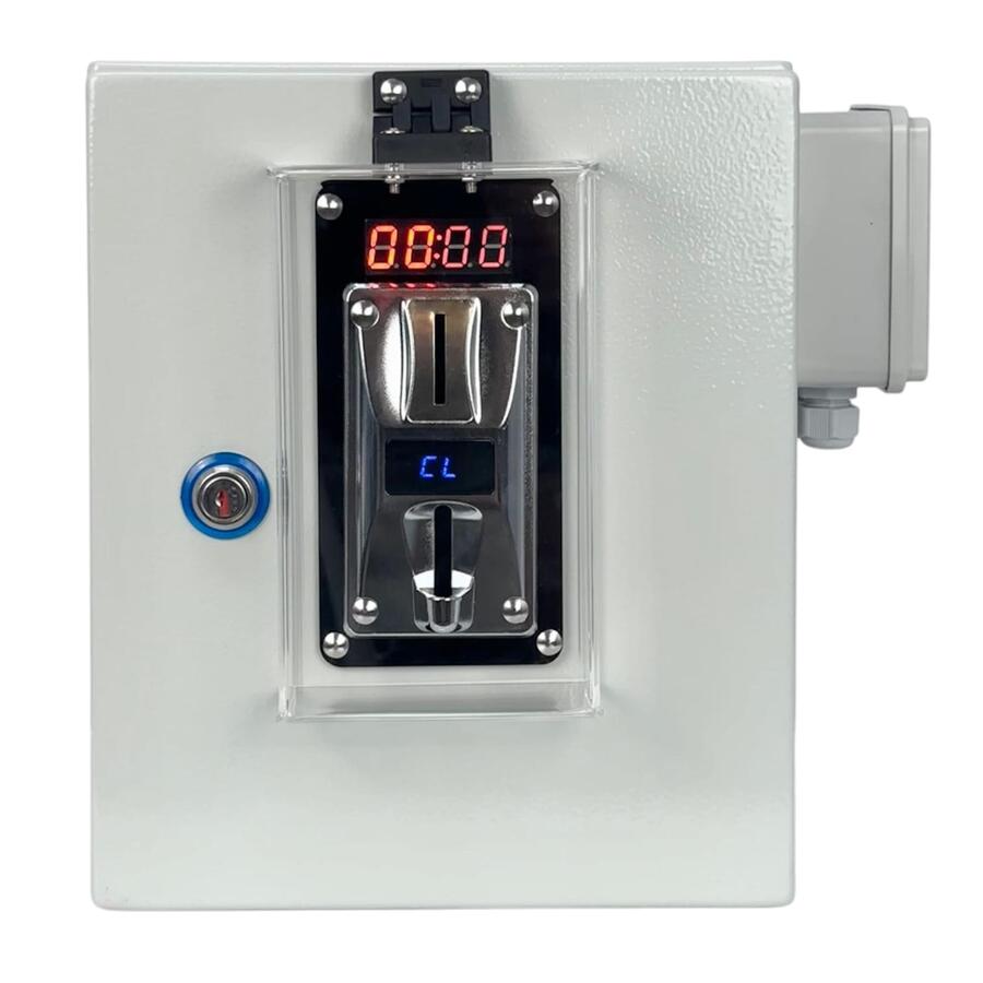 Gettoniera Universale (multimoneta) per dispositivi a 230V / max 1500W (per esterni)
