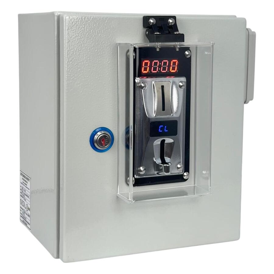 Gettoniera Universale (multimoneta) per dispositivi a 12Vcc / max 2A (per esterni)