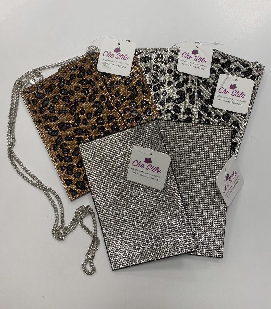 NOVITÀ Porta cellulare brillantinato