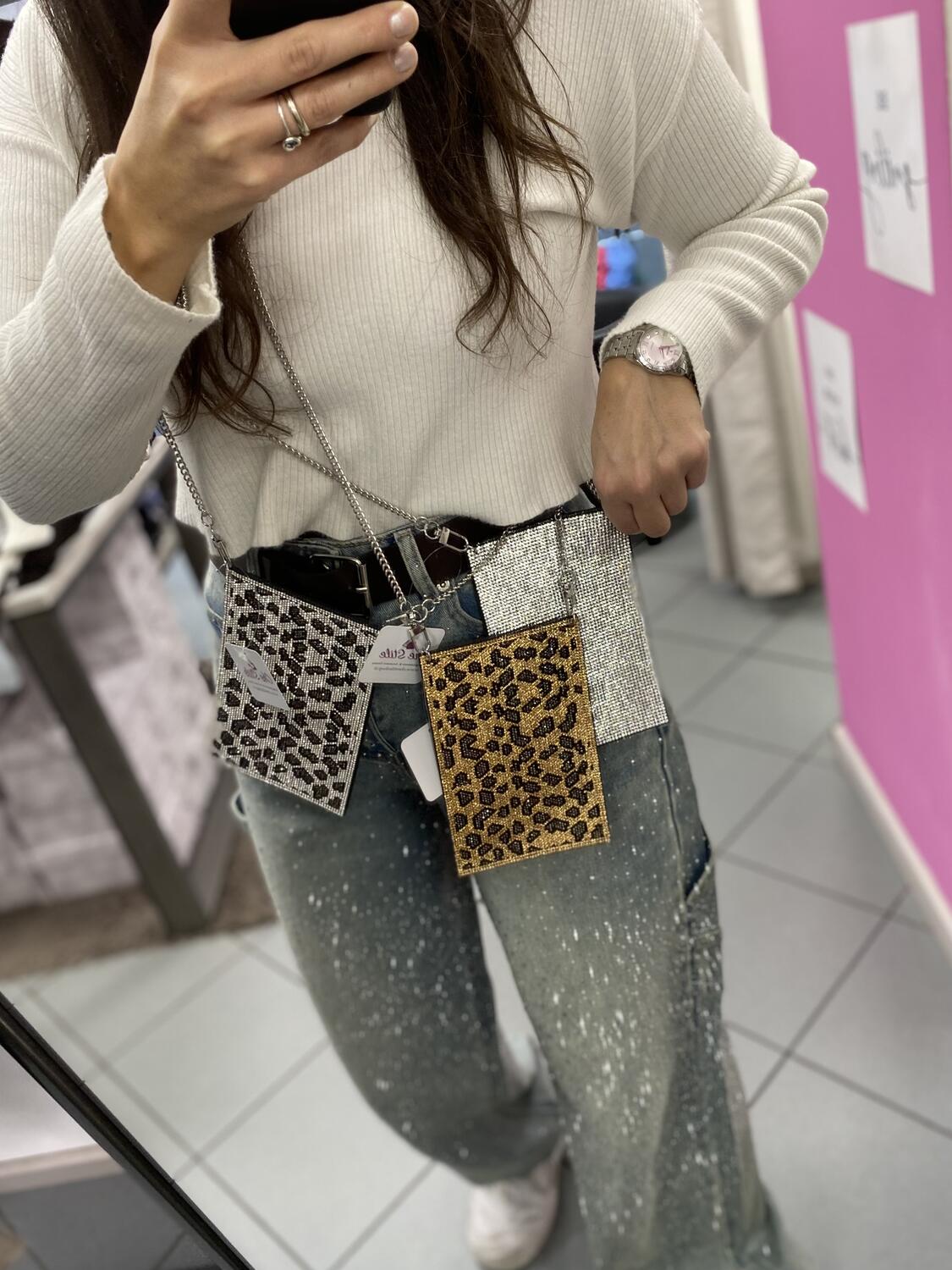 NOVITÀ Porta cellulare brillantinato