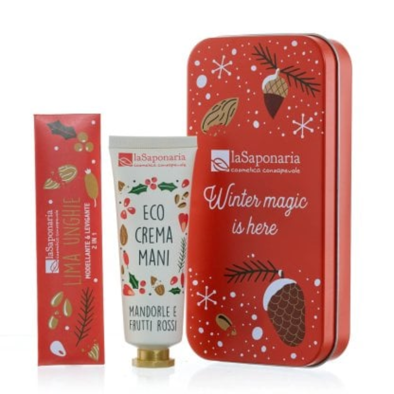 La Saponaria - Scrigno Winter magic is here Mandorle & Frutti rossi