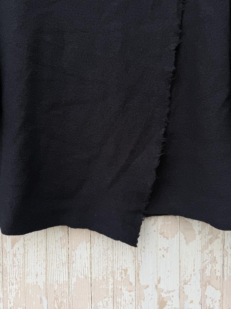 Giacca nera in pura lana