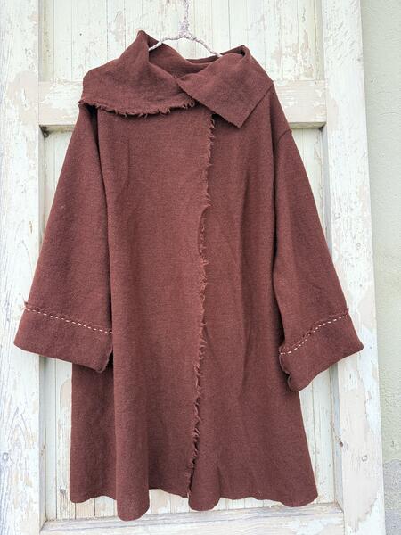 Giacca terra di Siena