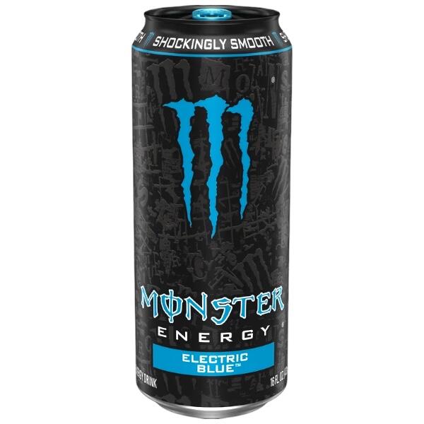 Monster energy electric blue 473ml usa PREORDINE