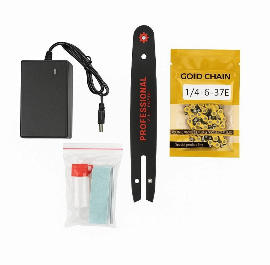 Kit Potatura + Forbice Cesoia e Motosega 8'' Motore Brushless a 2 atteria 88Vf