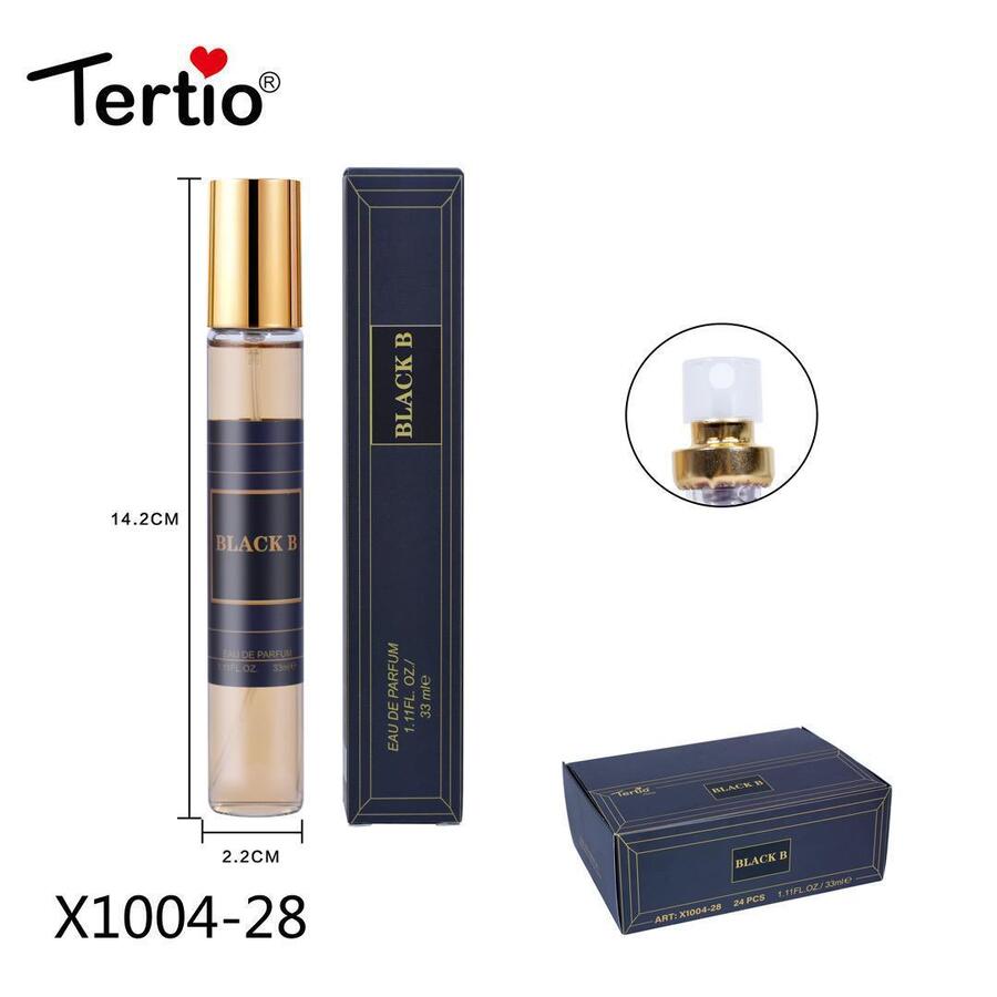 TERTIO PROFUMO BLACK B EDP DA 33 ml 
 [Quantità minima è di 12 pezzi]