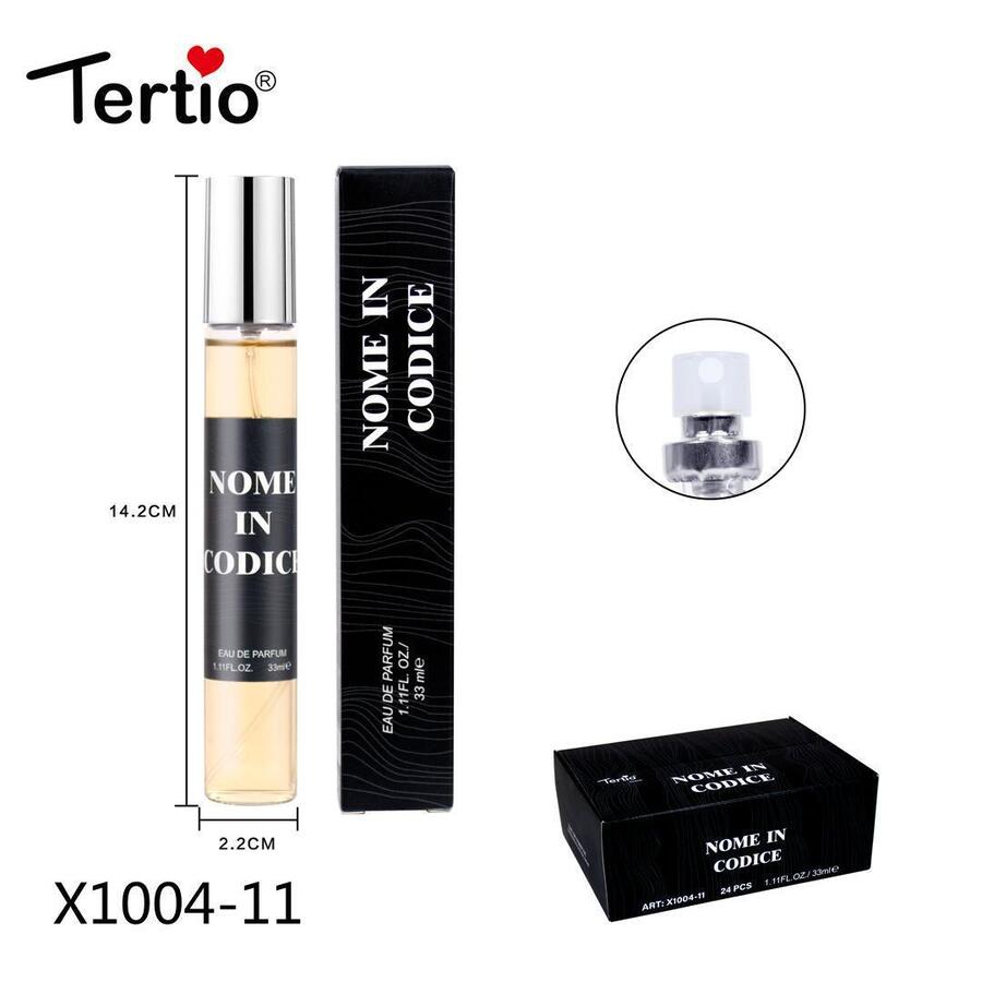 TERTIO PROFUMO NOME IN CODICE EDP DA 33 ml 
 [Quantità minima è di 12 pezzi]