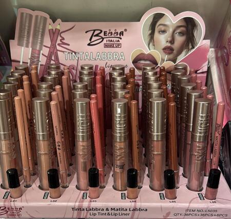 BELLA TINTA LABBRA & MATITA LABBRA kit da 2 pezzi
 [Conf.da 36kit da 2 pezzi]