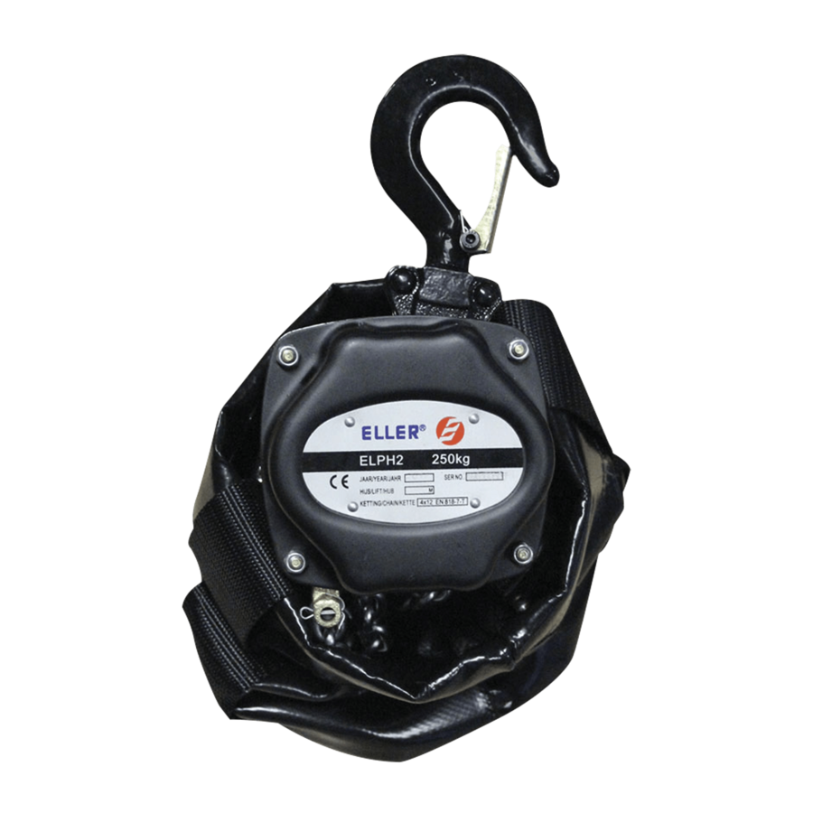 ELLER CHAINBAG CHAINHOIST MANUAL - Small