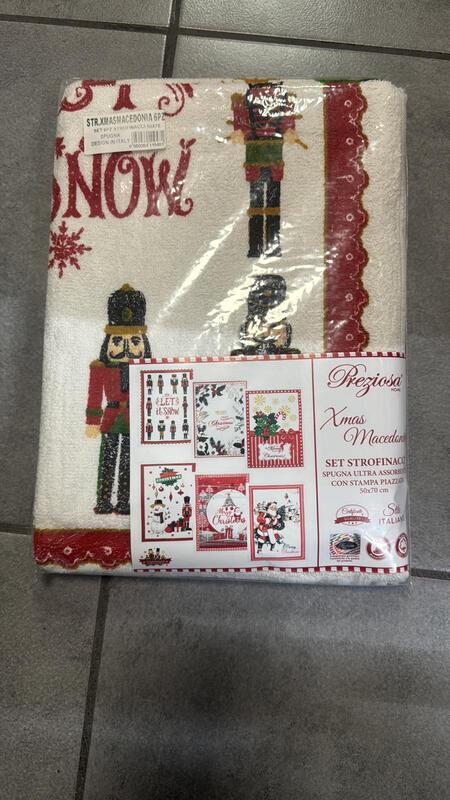 PREZIOSA HOME SET STROFINACCI 50 x 70 [Confezione da 6 pezzi]