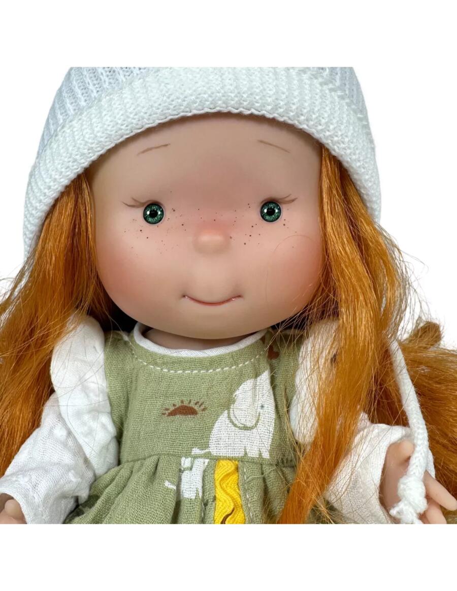 Bambola Pippa Countryside, occhi verdi espressivi