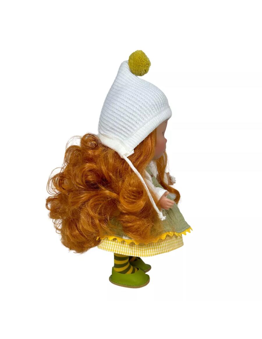 Bambola Pippa Countryside, occhi verdi espressivi