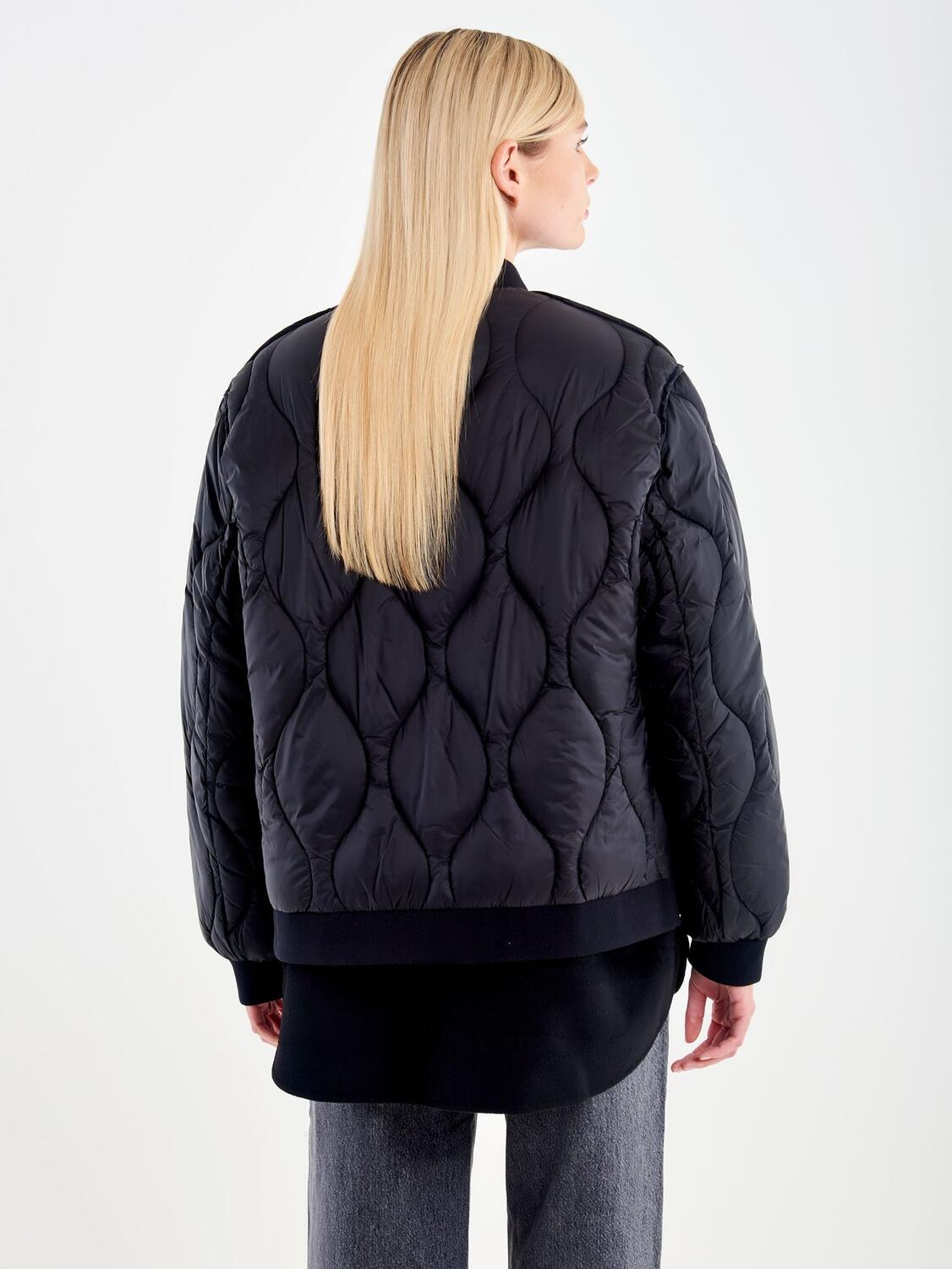 Vicolo Bomber Trapuntato Doppio Fondo