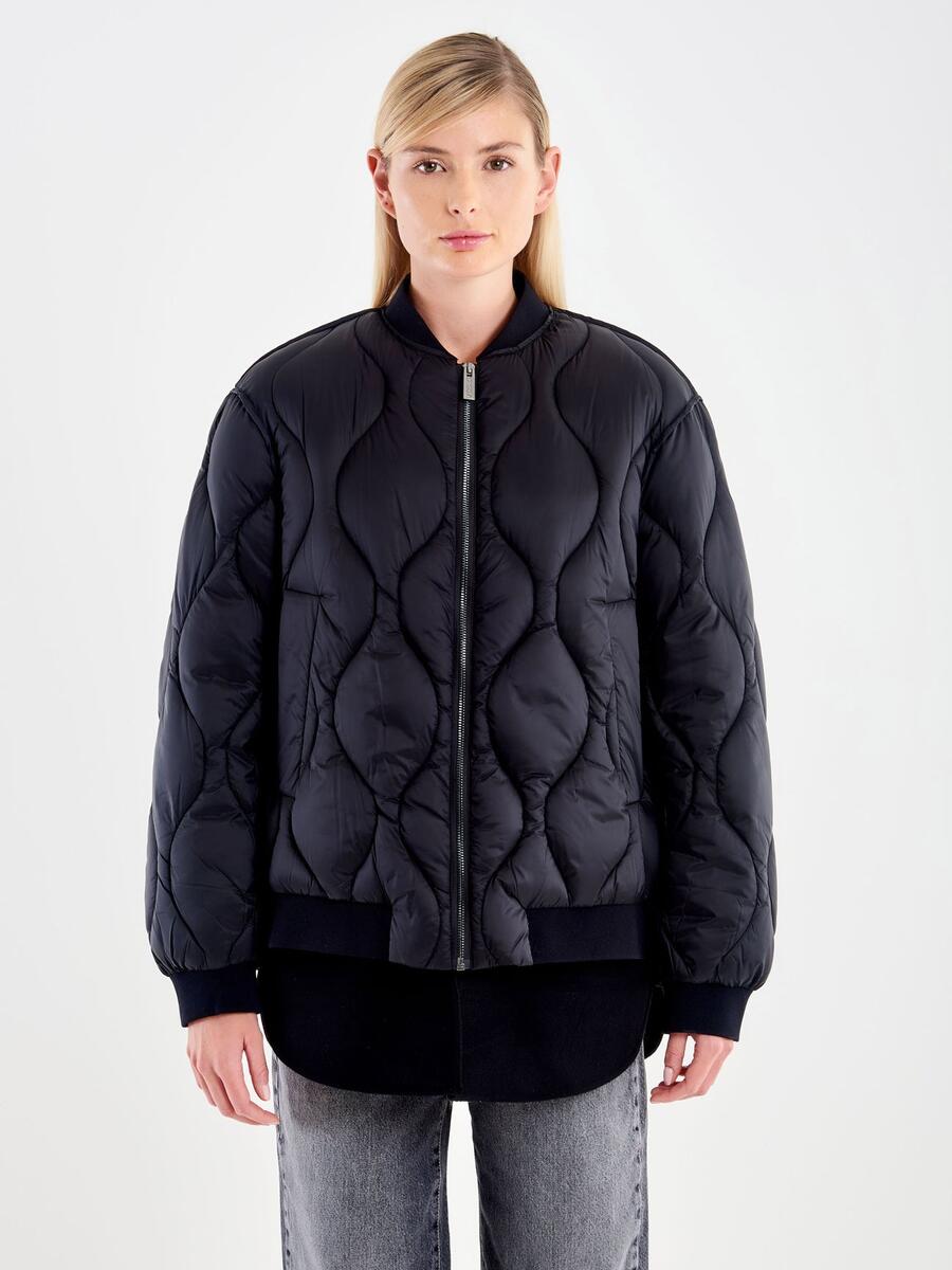 Vicolo Bomber Trapuntato Doppio Fondo