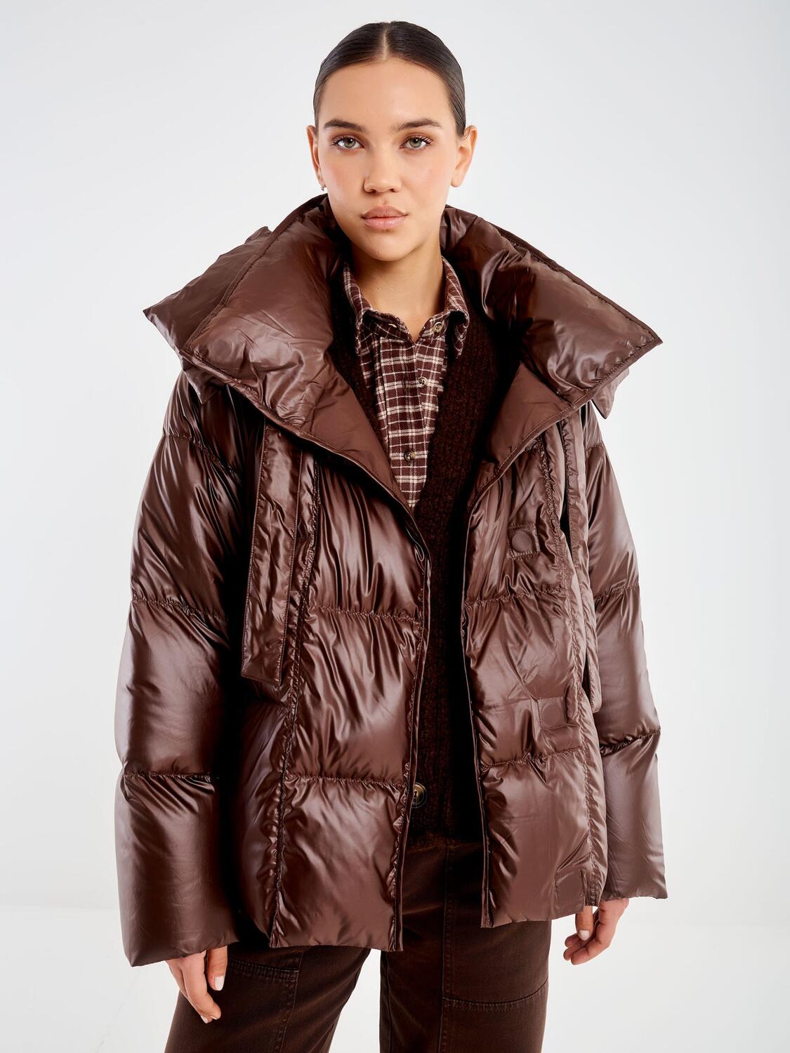 Vicolo Piumino Corto Maxi Cappuccio