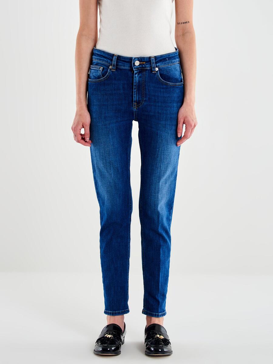 Vicolo Jeans Icon Daisy Blu