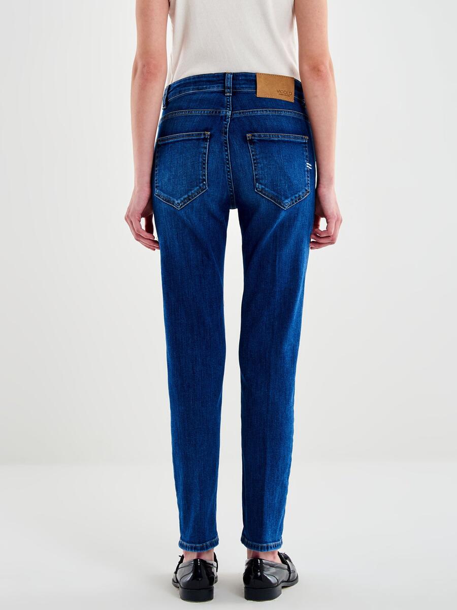 Vicolo Jeans Icon Daisy Blu