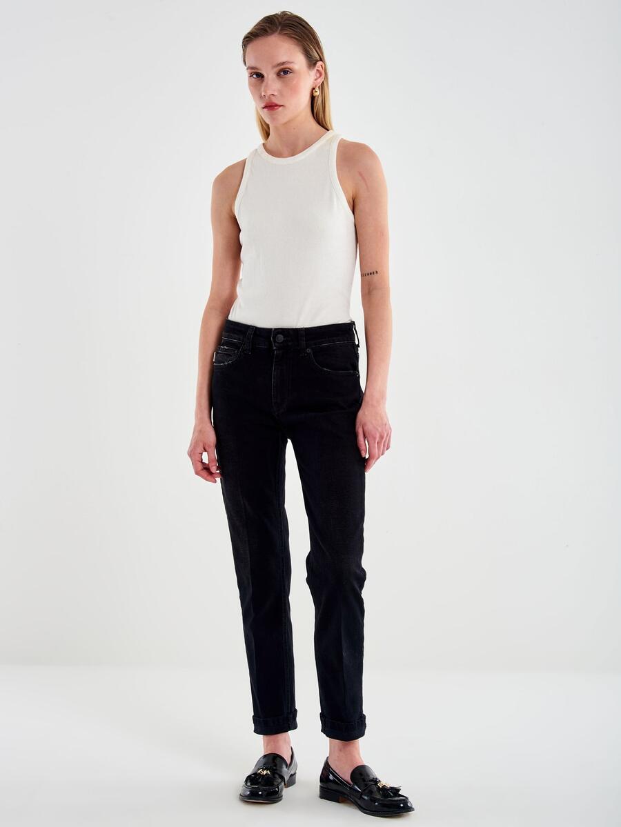 Vicolo Jeans Icon Daisy Nero
