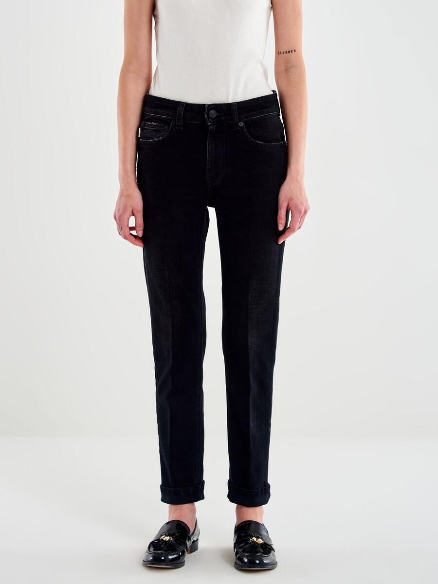 Vicolo Jeans Icon Daisy Nero