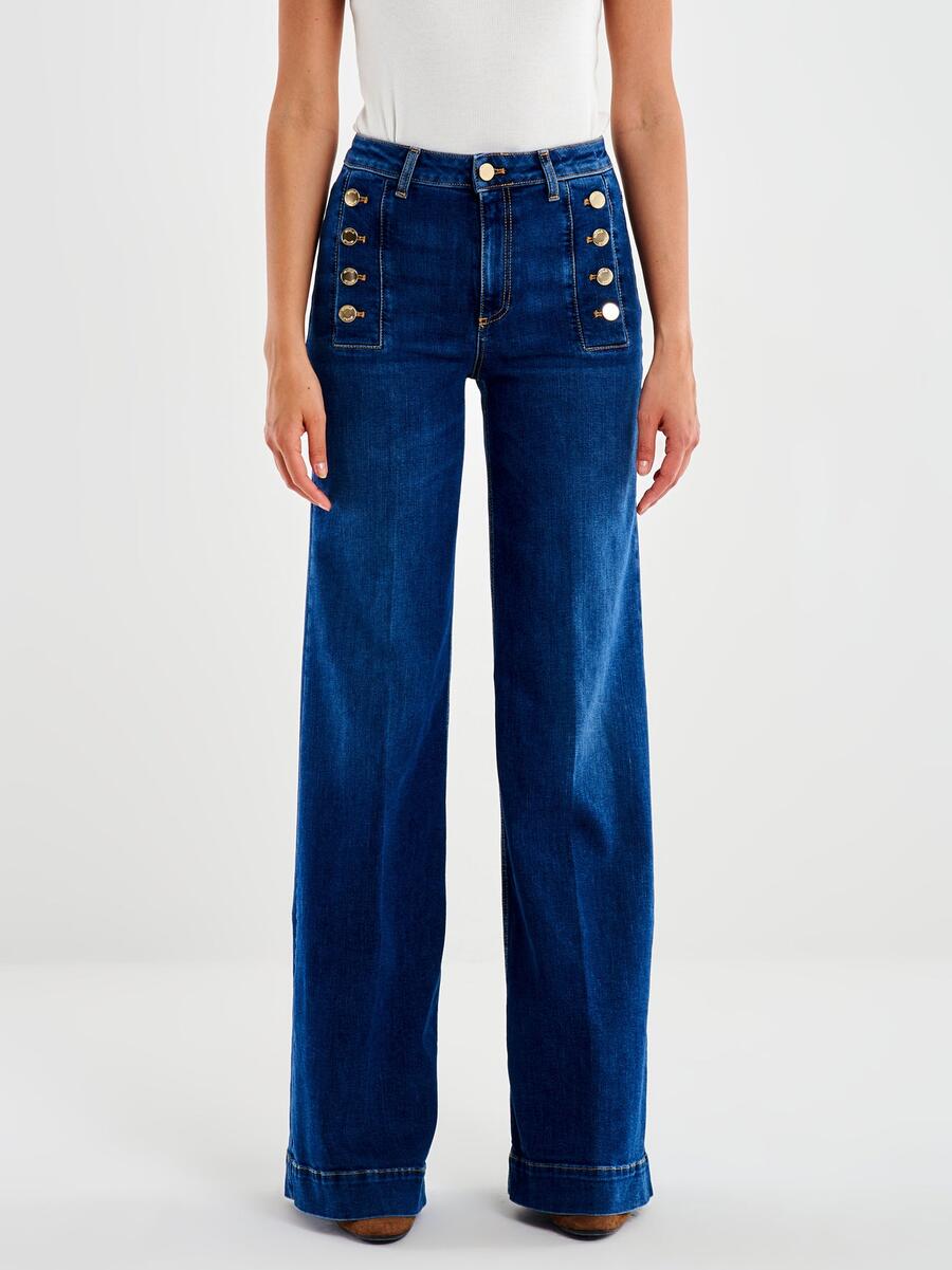 Vicolo Jeans Giudith con Bottoni