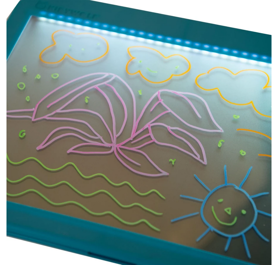 Tavoletta luminosa per disegnare e scrivere