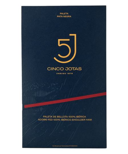 Pack affettato paleta iberica di bellota 5j in 80 gr 12 buste peso aprox 0,960 kg