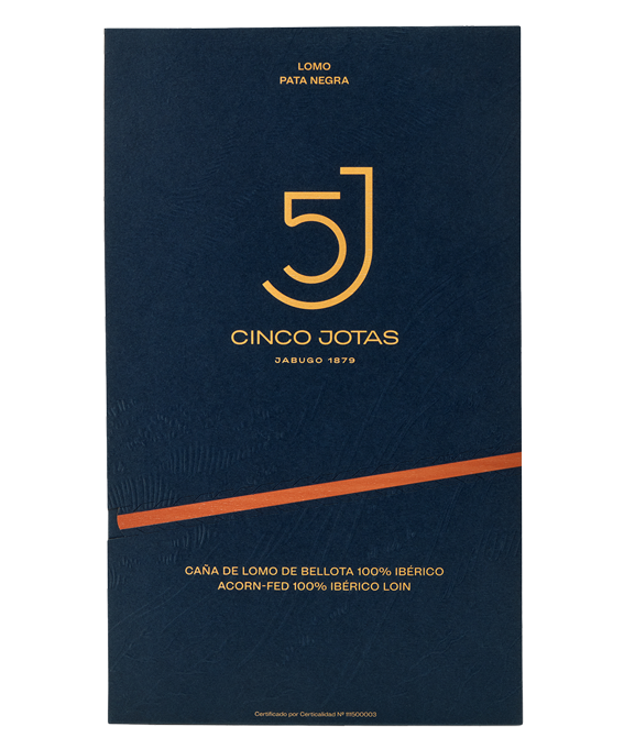 Pack affettato Lomo iberico di bellota 5 jotas in 80 gr 12 buste peso aprox 0,960 kg