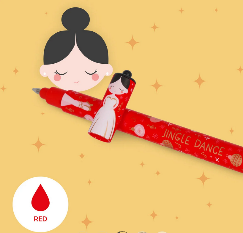 Set di 3 Penne Gel Cancellabili - Natale 2025 Legami