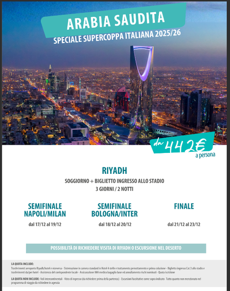 SUPERCOPPA ARABIA SAUDITA - Semifinale