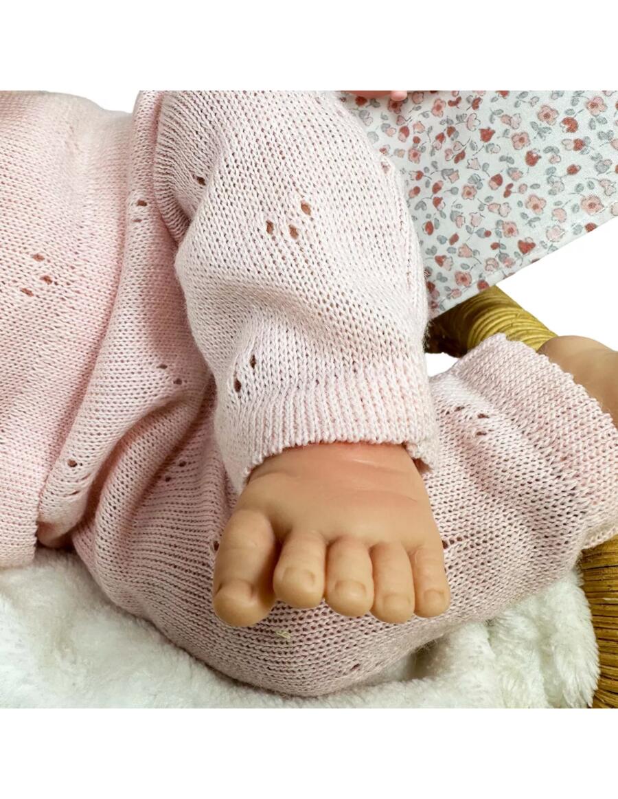 Adri – Bambola 40 cm con Doudou Coniglietto | Nines d'Onil