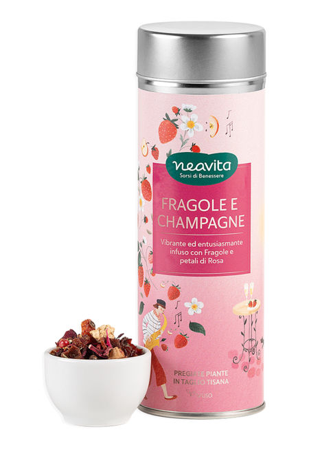 Neavita Infuso di Frutta FRAGOLE E CHAMPAGNE