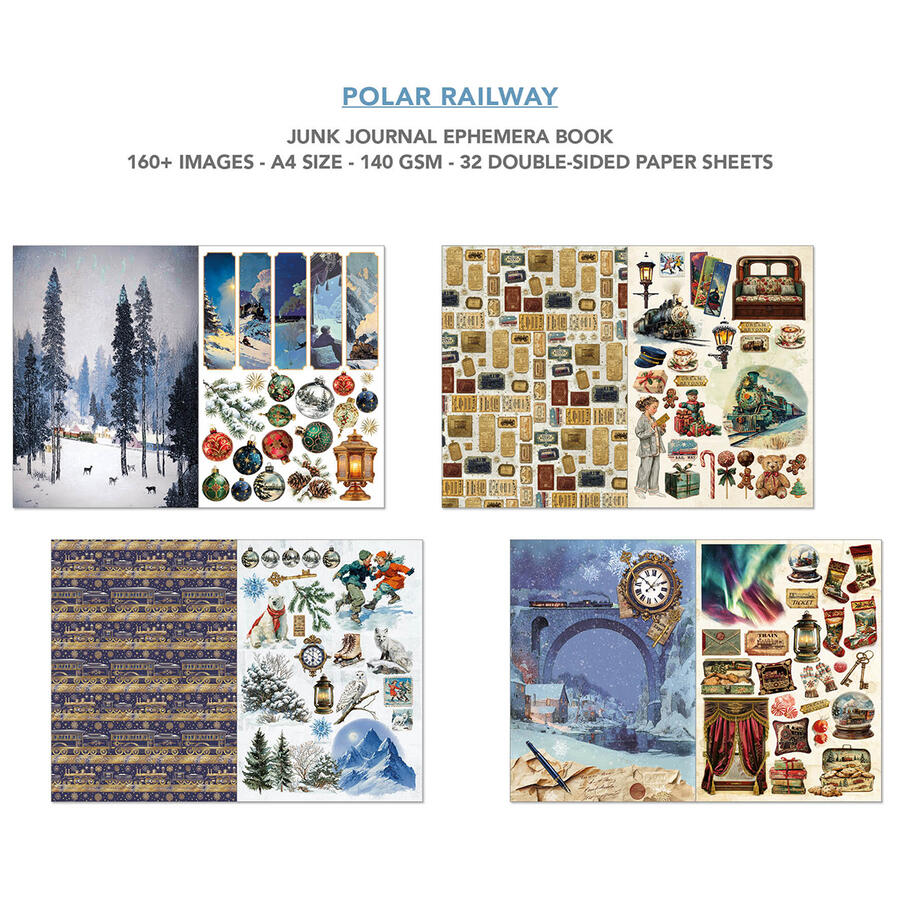 Ephemera Book Polar Railway