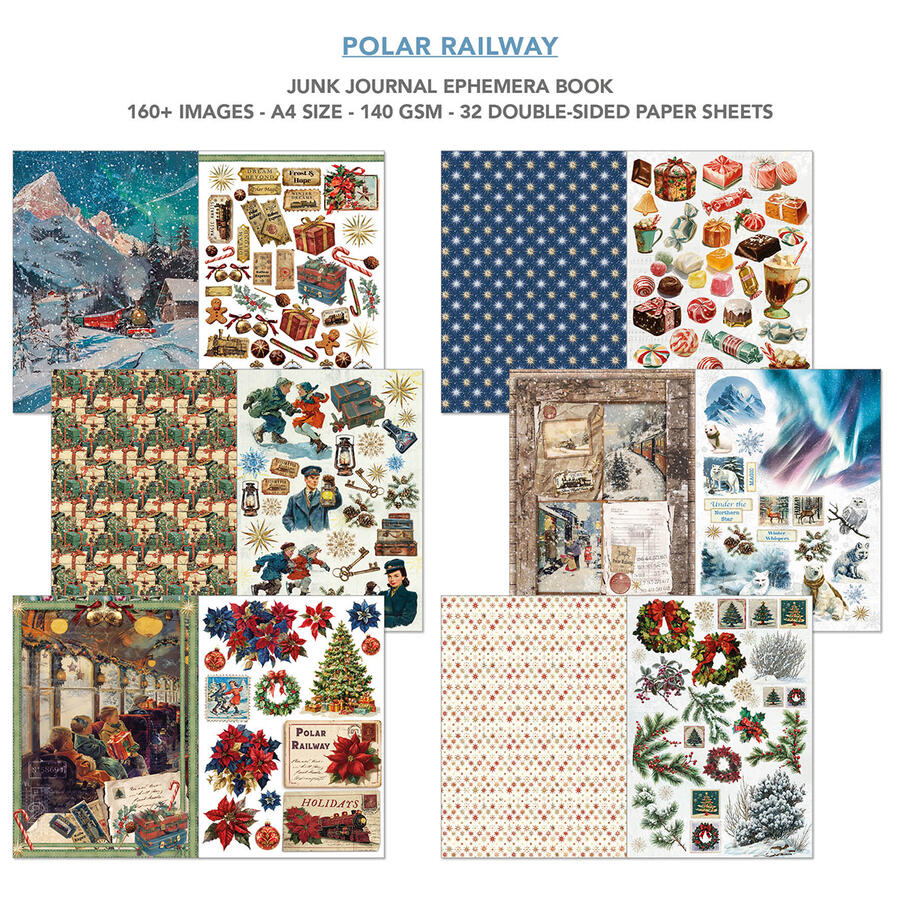 Ephemera Book Polar Railway