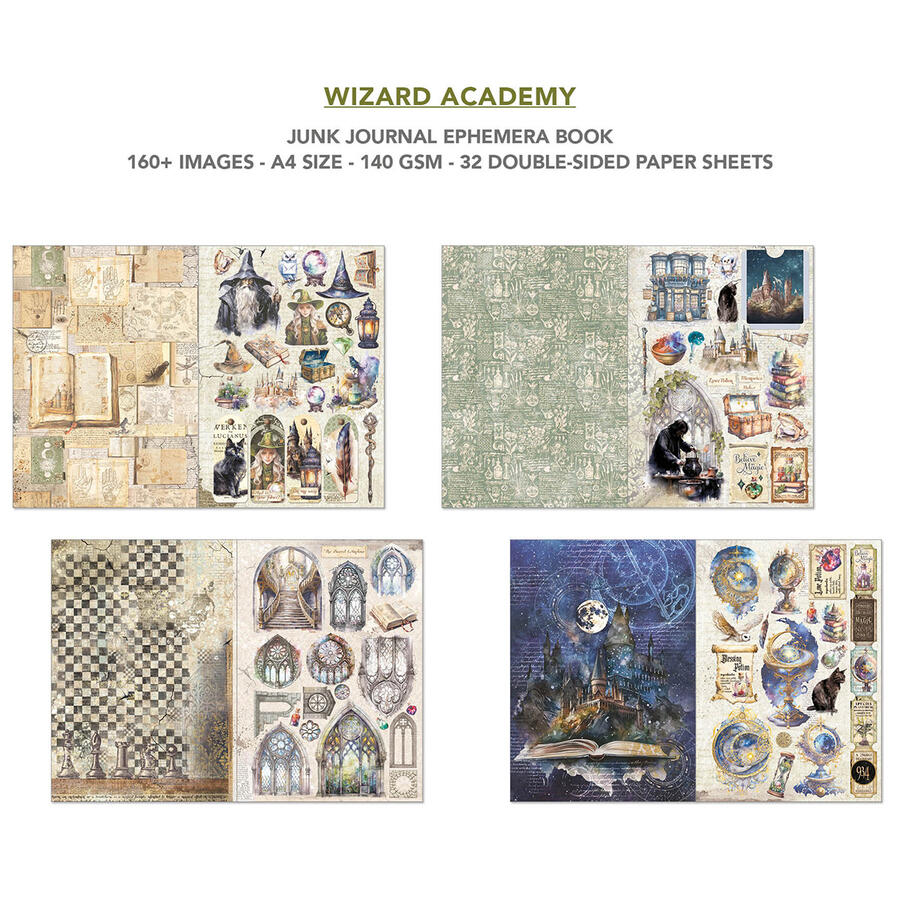Ephemera Book Wizard Academy