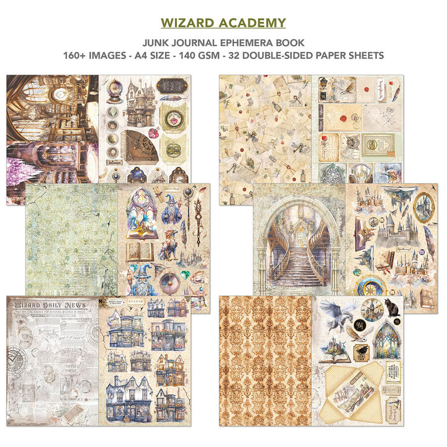 Ephemera Book Wizard Academy