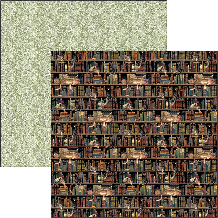 Book Lovers Paper Pad 20,3 x 20,3 + 1 Extra free special sheet