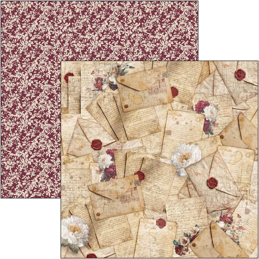 Book Lovers Paper Pad 20,3 x 20,3 + 1 Extra free special sheet