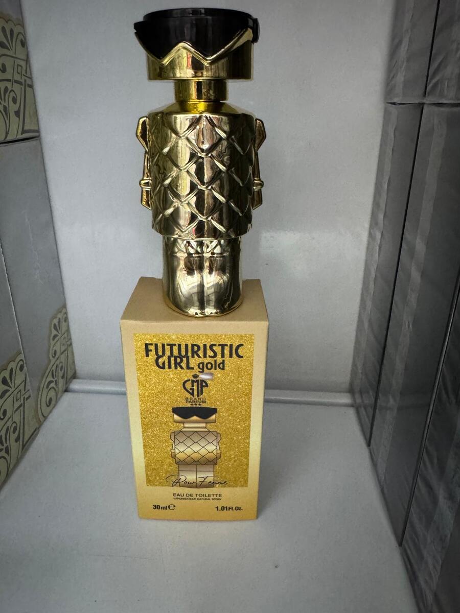 GMP FUTURISTIC GIRL GOLD EDT DA 30 ml
 [Quantità minima è di 6 pezzi]
