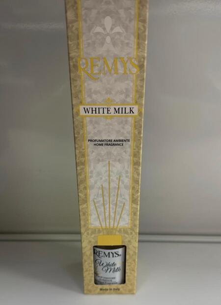 REMYS PROFUMATORE AMBIENTE WHITE MILK DA 100 ml (Dupe Biancolatte)
 [Conf.da 12 pezzi]