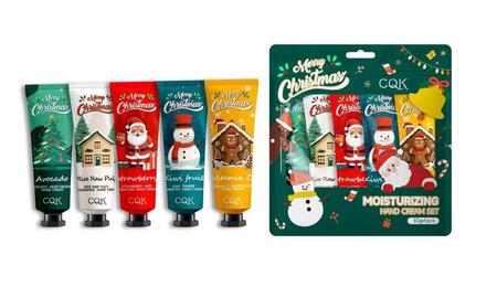 CQK HAND CREAM NATALE SET DA 5 PEZZI DA 30 ml
 [Conf.da 12 kit]