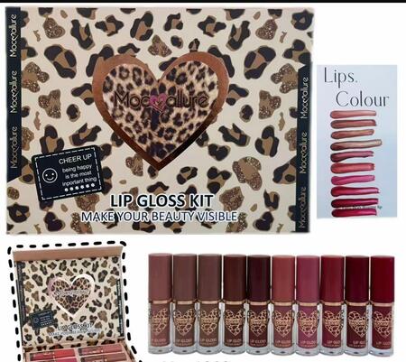 MOCMALLURE KIT DA 10 LIPGLOSS (Dupe L.V)
 [Conf.da 6 kit]