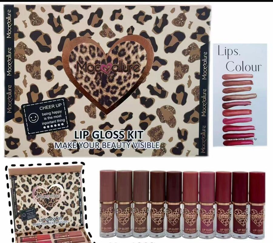MOCMALLURE KIT DA 10 LIPGLOSS (Dupe L.V)
 [Conf.da 6 kit]