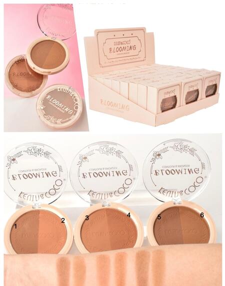 KEVIN & COCO BLOOMING CONTOUR&BRONZE (Dupe CHARLOTTE TILBURY) 
 [Conf.da 24 pezzi]