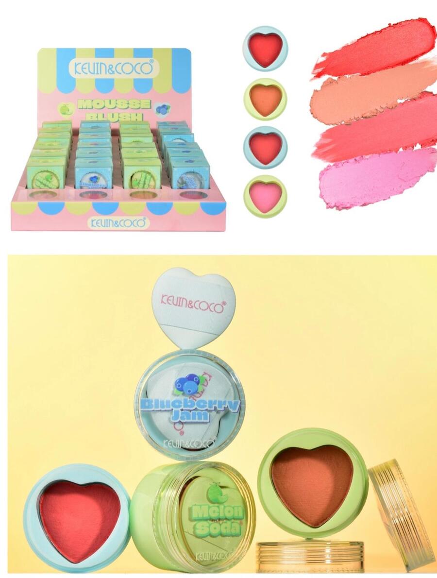 KEVIN & COCO MOUSSE BLUSH 
 [Conf.da 24 pezzi]