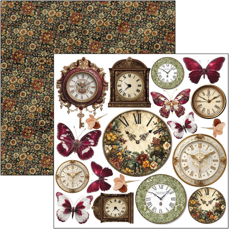 Book Lovers Fussy Cut pad 15 x 15 cm