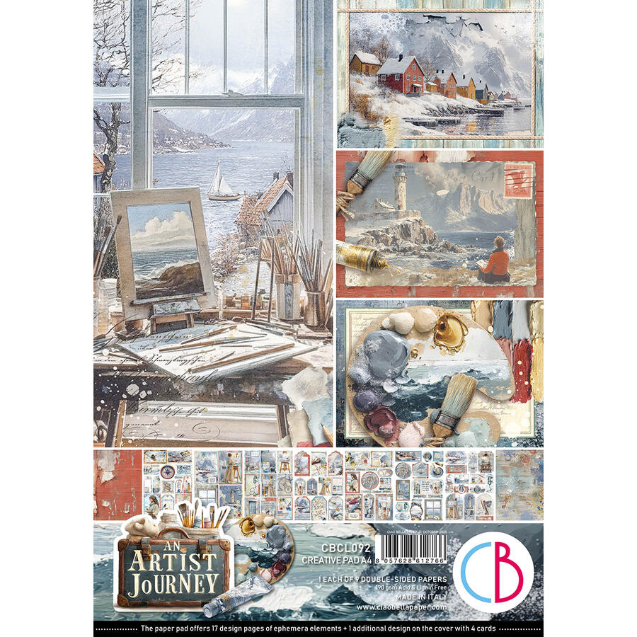 An Artist journey Creative Pad A4