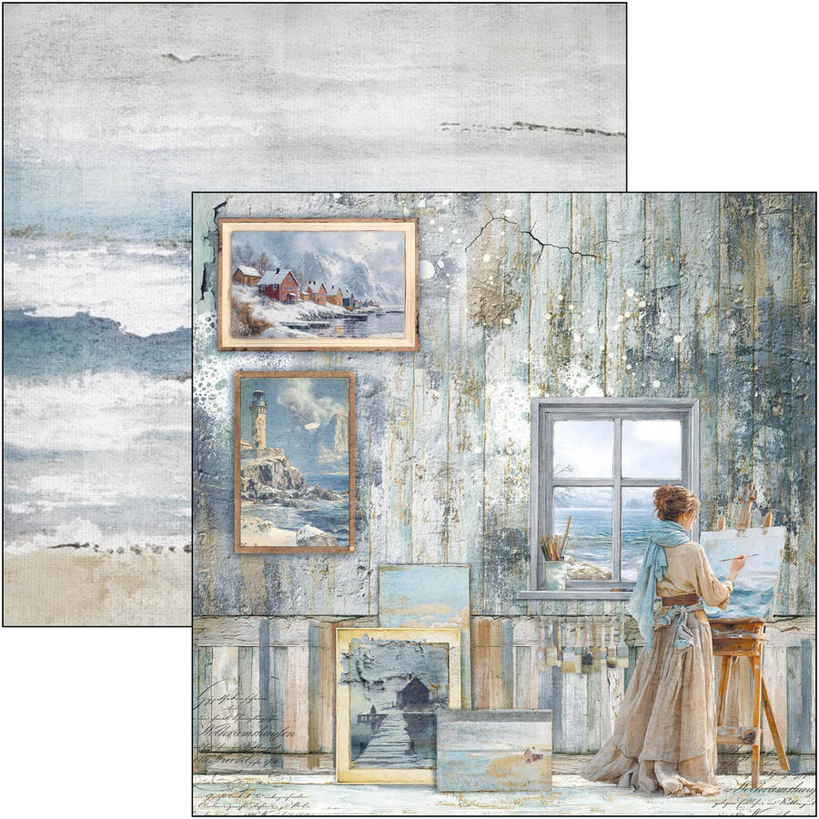 An artist Journey Paper Pad 20,3 x 20,3 + 1 Extra free special sheet