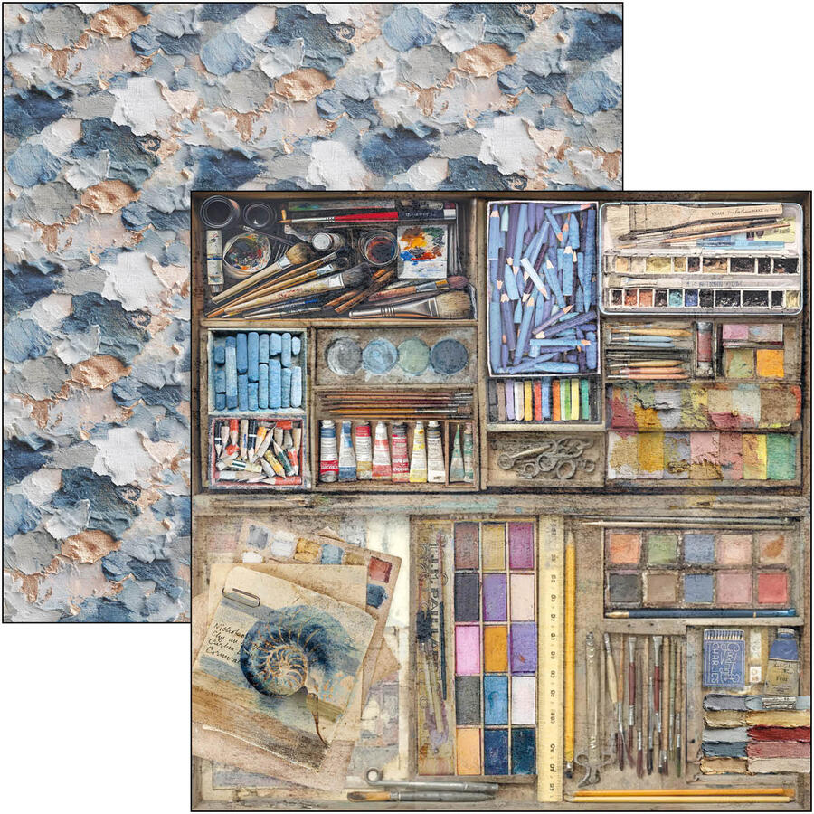 An artist Journey Paper Pad 20,3 x 20,3 + 1 Extra free special sheet