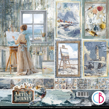 An artist Journey Paper pad 30,5 x 30,5 + Extra Free Special Sheet