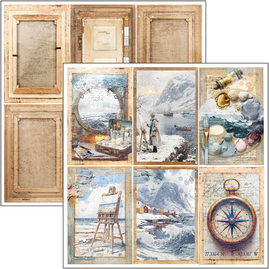 An artist Journey Paper pad 30,5 x 30,5 + Extra Free Special Sheet